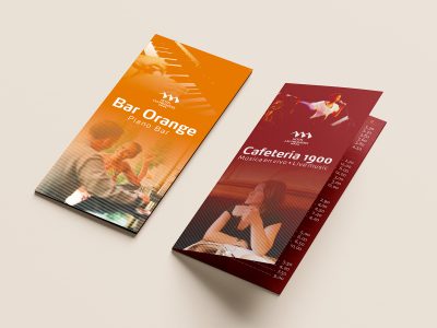 Cartas menús para Hotel Las Pirámides